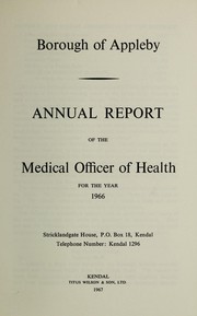 Cover of: [Report 1966]