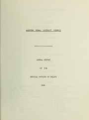 Cover of: [Report 1968] | Andover (England). Rural District Council