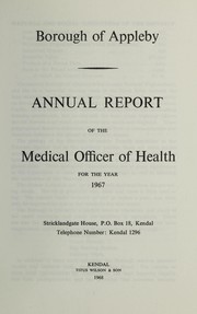 Cover of: [Report 1967]