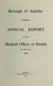 Cover of: [Report 1960]