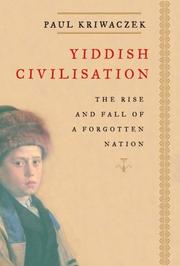 Cover of: Yiddish Civilisation