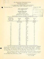 Cover of: Local volume table for eastern white pine (Pinus strobus) in Holmes County, Ohio