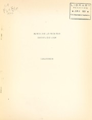 Cover of: Blister rust and white pine demonstration areas: (data as of January, 1928), Massachusetts