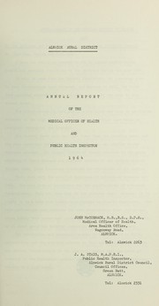 Cover of: [Report 1964]