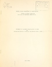 Cover of: Progress in barberry eradication in 1932 and summarized results covering the period 1918-1932