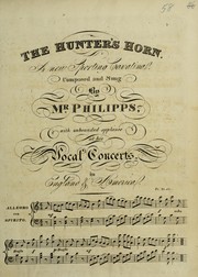 Cover of: The hunter's horn: a new sporting cavatina