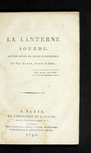 La lanterne sourde by Charles Goret