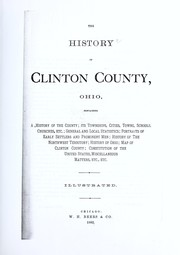 Cover of: The history of Clinton County, Ohio by Pliny A. Durant
