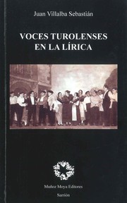Cover of: Voces turolenses en la lírica