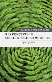 Cover of: Key Concepts In Social Research Methods