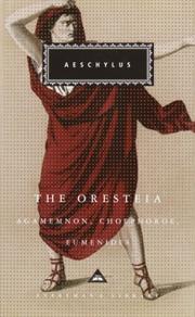 Cover of: The Oresteia by Aeschylus