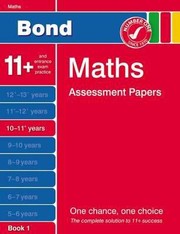 Cover of: Bond Maths Assessment Papers 1011 Years Book 1