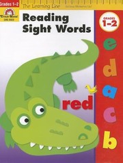 Cover of: Reading Sight Words Grades 12
            
                Learning Line