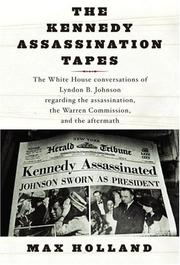 Cover of: The Kennedy assassination tapes