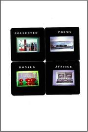 Cover of: Collected poems by Justice, Donald Rodney
