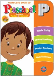 Cover of: The Complete Book of Preschool
            
                Complete Book Of