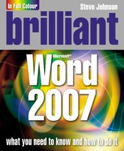 Cover of: Brilliant Microsoft Word 2007 by 