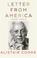 Cover of: Letter from America, 1946-2004