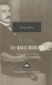 Cover of: The Magic Mountain by Thomas Mann