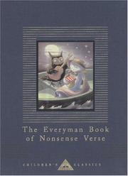 Cover of: The Everyman Book of Nonsense Verse