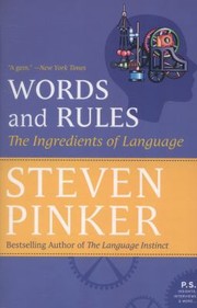 Cover of: Words And Rules The Ingredients Of Language by 