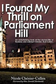 Cover of: I Found My Thrill On Parliament Hill by 