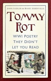 Cover of: Tommy Rot Ww1 Poetry They Didnt Let You Read