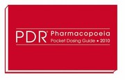 Cover of: Pdr Pharmacopoeia Pocket Dosing Guide 2010