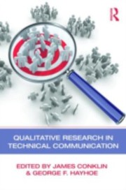 Cover of: Qualitative Research In Technical Communication by 