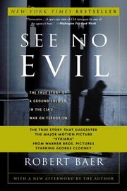 Cover of: See No Evil by Robert Baer