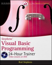 Cover of: Stephens Visual Basic Programming 24hour Trainer by 