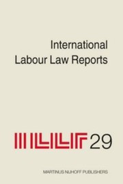 Cover of: International Labour Law Reports