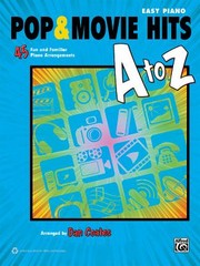 Cover of: Pop Movie Hits A To Z Easy Piano