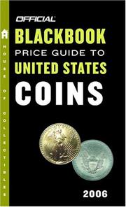 Cover of: The Official Blackbook Price Guide to U.S. Coins 2006, Edition #44 (Official Blackbook Price Guide to United States Coins)