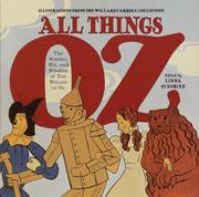 Cover of: All Things Oz by Linda Sunshine