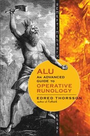 Cover of: Alu An Advanced Guide To Operative Runology A New Handbook Of Runes by 