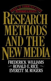 Cover of: Research Methods And The New Media by 