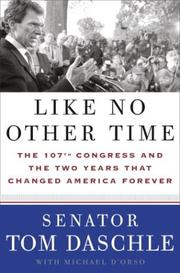 Cover of: Like No Other Time | Tom Daschle