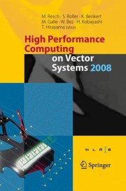 Cover of: High Performance Computing On Vector Systems 2008