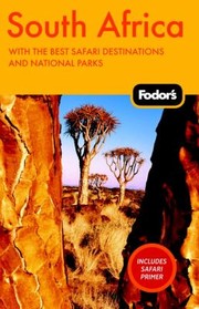 Cover of: Fodors South Africa