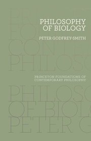 Cover of Philosophy Of Biology by Peter Godfrey-Smith