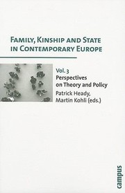 Cover of: Family Kinship And State In Contemporary Europe