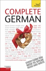 Cover of: Complete German by 