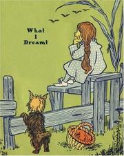 Cover of: What I Dreamt Mini Journal