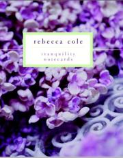 Cover of: Rebecca Cole Tranquility Signature Vertical Note Cards