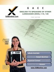 Cover of: Gace English To Speakers Of Other Languages Esol 119 120 Teacher Certification Exam