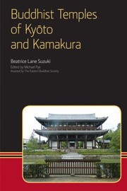 Cover of: Buddhist Temples Of Kyto And Kamakura by 
