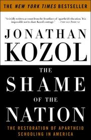 Cover of: The Shame of the Nation by Jonathan Kozol