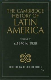 Cover of: C 1870 To 1930 by 