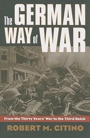 Cover of: The German Way Of War by 